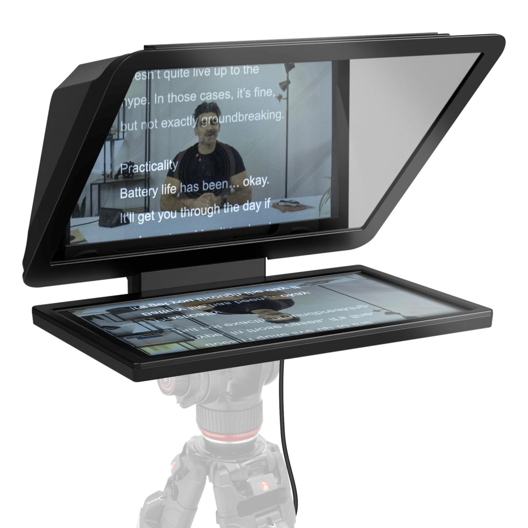Elgato Prompter XL – Teleprompter in voller Grösse mit abnehmbarem Display, Monitor für Videokonfere