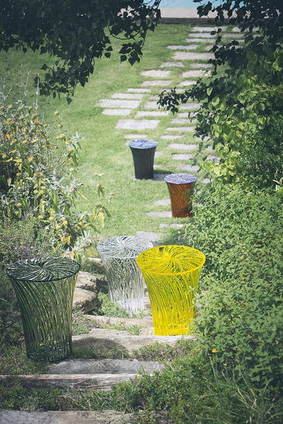 Kartell 8805B4 Beistelltisch Sparkle, transparent Tavolino Cristallo, Tavolino Cristallo