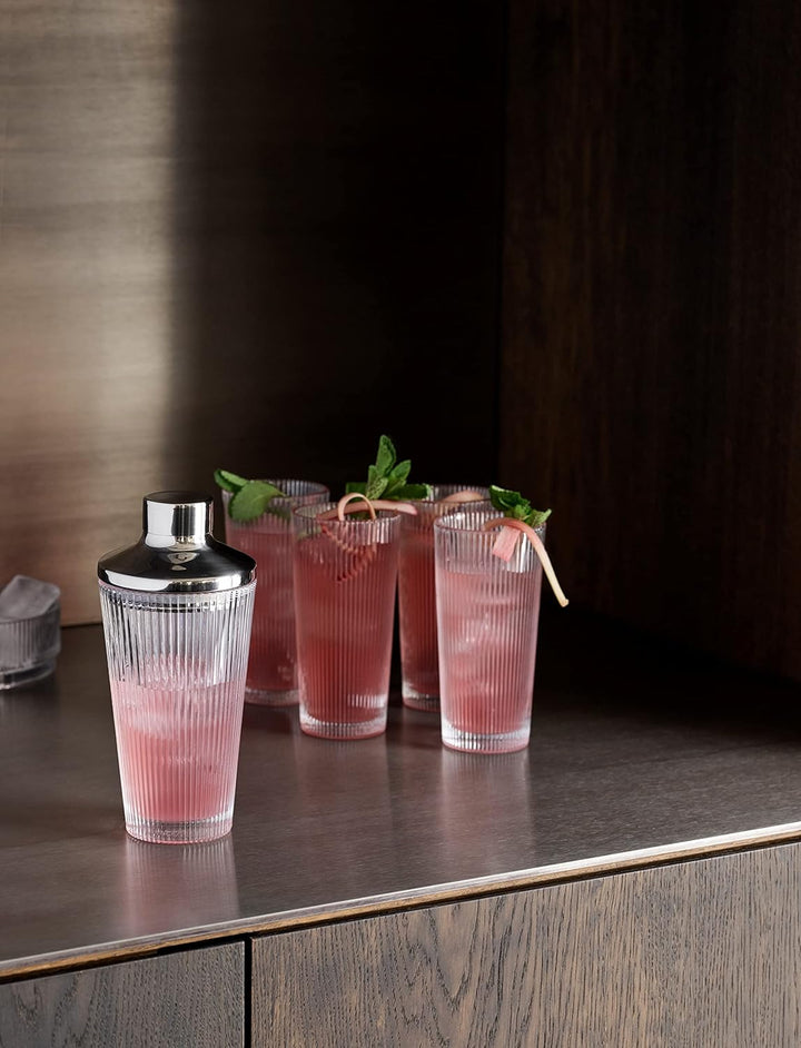 Stelton Pilastro Cocktail Shaker clear
