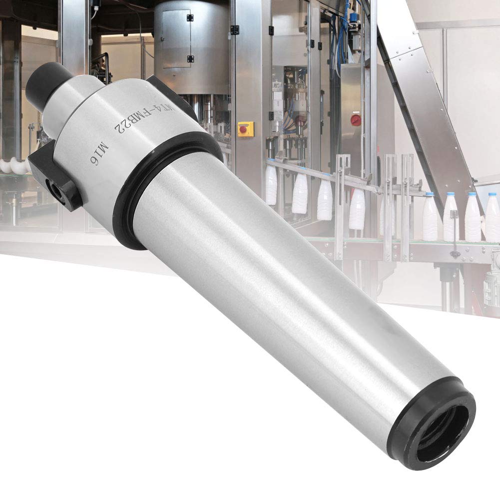 Fräsdornhalter, M16 Gewindekegelfräshalter Fräsdornkegelhalter für Fräser Stahl(MT4-FMB22)