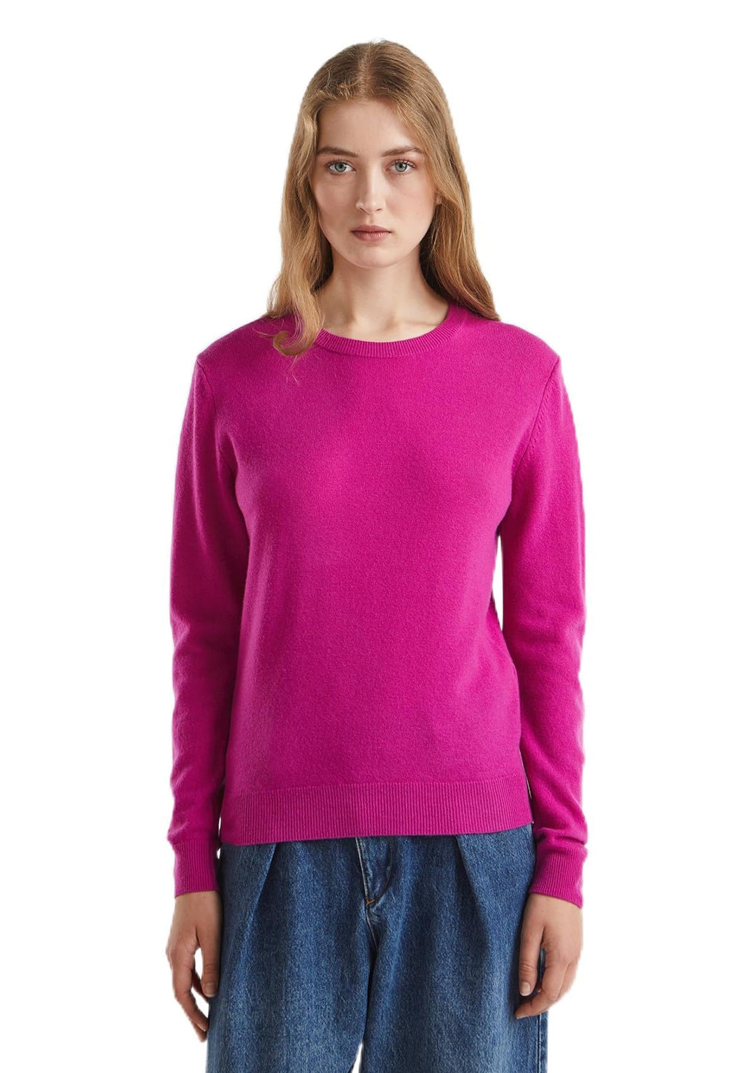 United Colors of Benetton Damen 1002d1k01 Pullover (1er Pack) XS Violett_cl, XS Violett_cl