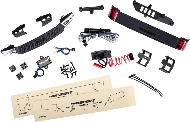 Traxxas LED Licht-Kit kpl. mit Powersupply (Headlights, Tail Light &