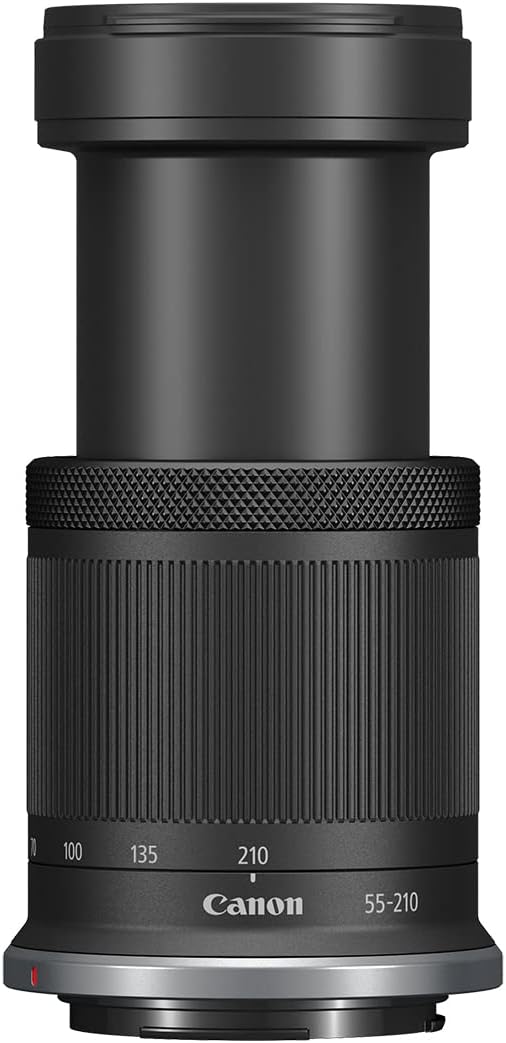Canon RF-S55-210 mm F5-7.1 ist STM für Canon APS-C spiegellose RF-Mount-Kameras, Telezoom, kompakt,
