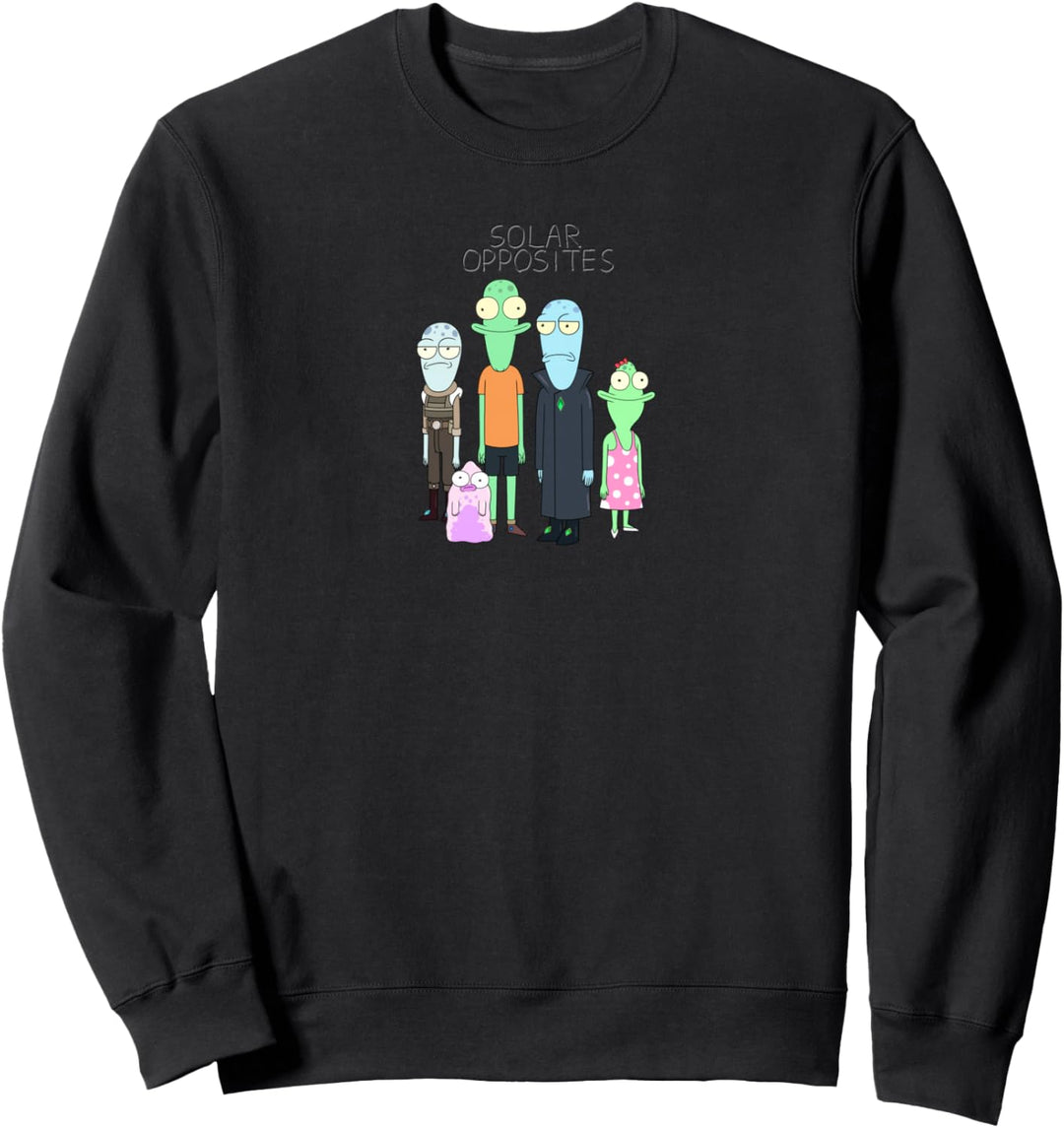Solar Opposite Korvo Terry Jesse Yumyulack Sweatshirt