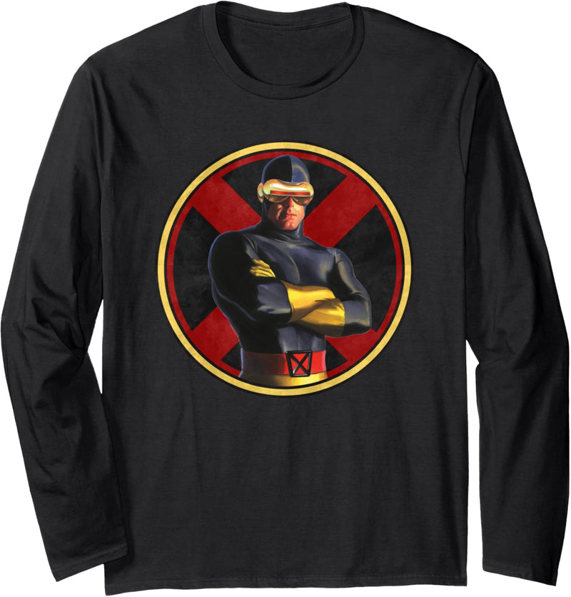 Marvel X-Men Cyclops The Timeless Collection Retro Langarmshirt