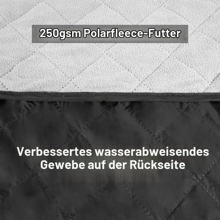 flintronic Picknickdecke, wasserdichte Camping Decke, Faltbare Stranddecke, 145 x 200 cm, Wetterfest