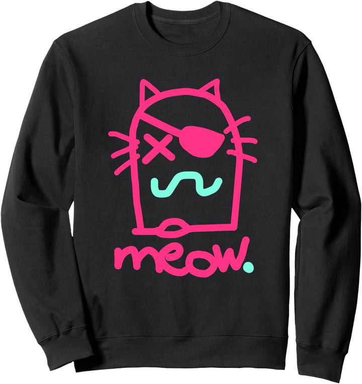 The MEOW. Brand Logo Sweatshirt