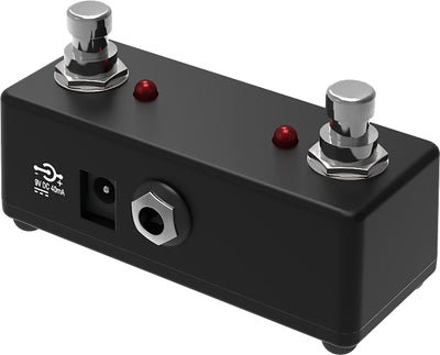 Laney FS2-MINI foot switch - Dual Switch Mini Pedal - LED Status Light - With Removable Lead