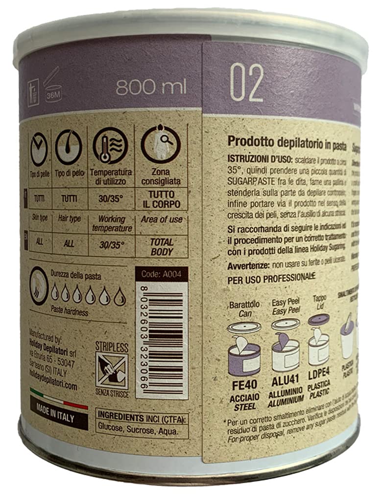 Zuckerpasten Pure Diamond Soft 2 x 1 kg Sugaring die effektive langfristige Haarentfernung ohne Vlie