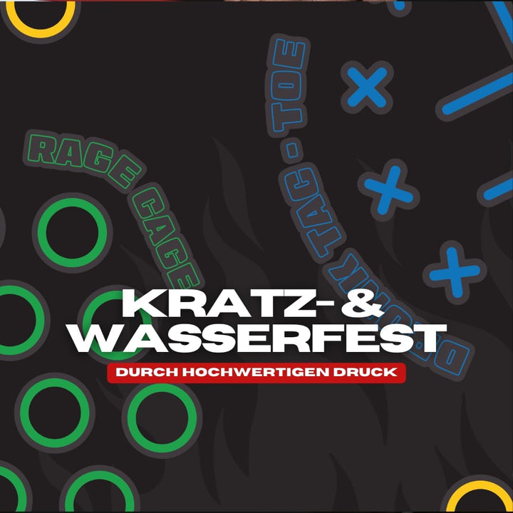 Beer Pong Tisch 4-in-1 | Flip Cup, Rage Cage, Drunk Tac Toe | Klappbarer Turniertisch 240x60x70 cm |