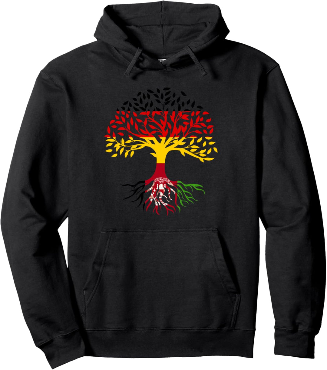 Wurzeln Baum Deutschland Afghanistan Pullover Hoodie