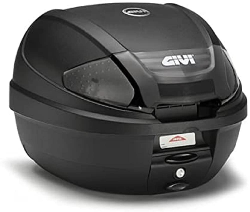 Givi E300NT2 Tech Monolock Topcase mit Platte, Schwarz, 40 Single, Single