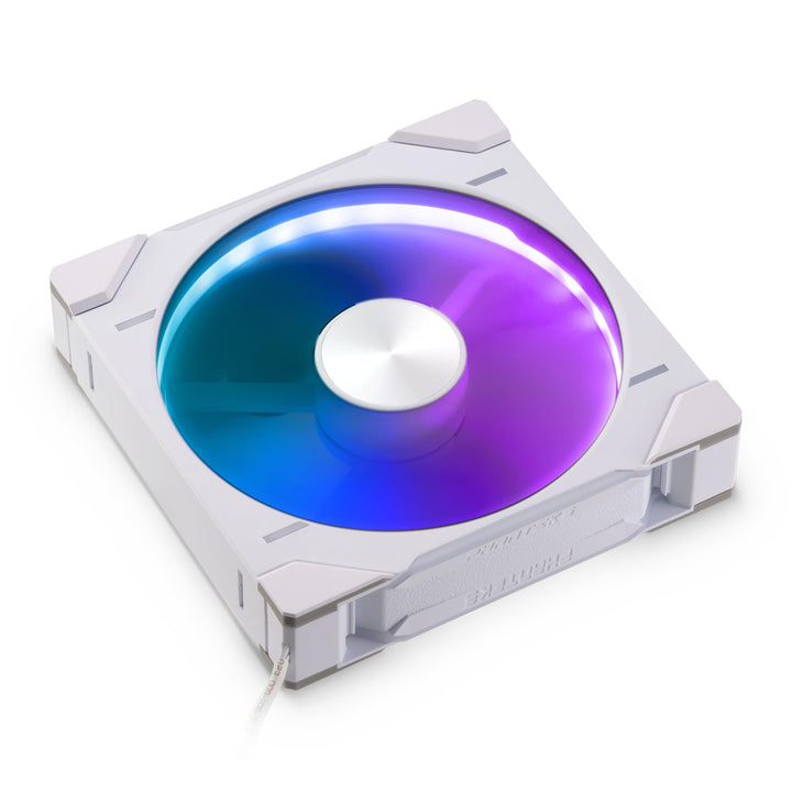 Phanteks D30 PWM Reverse Airflow, D-RGB Lüfter - 140mm, weiss