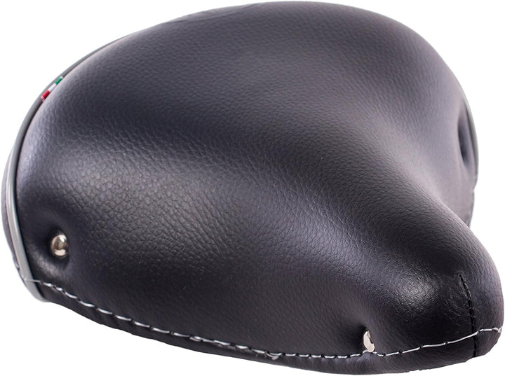 Selle Montegrappa Fahrradsattel Citysattel Cruisersattel Vinatge Sattel SM 110 IRIS Federgestell Mad