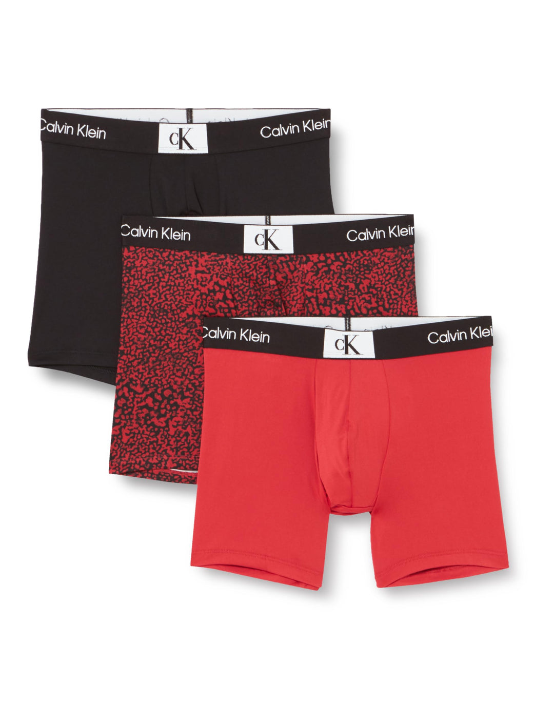 Calvin Klein Herren Boxer Brief 3Pk Boxer Briefs S Mehrfarbig (Bl, Jzby Jam, Abs Dots_jzby Jam), S M