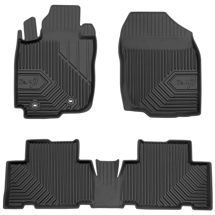 M MOTOS Gummimatten Auto Fussmatte passend für Toyota RAV4 III 2005-2012 Verbessern Sie Ihren Reisek