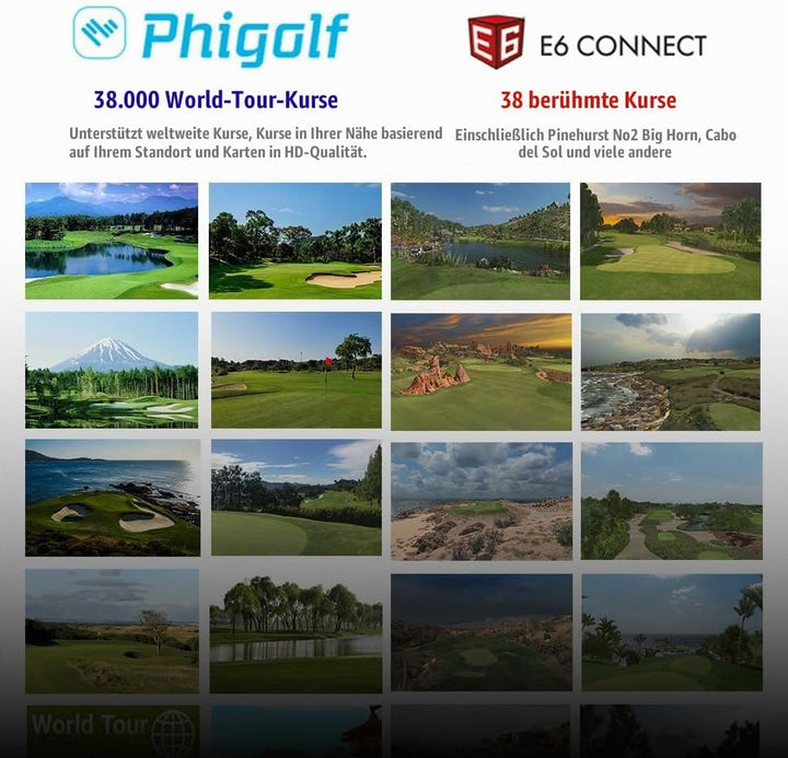 PHIGOLF Phigolf2 Flex Golf-Simulator mit einziehbarem Schwungstab für den Innen- und Aussenbereich,