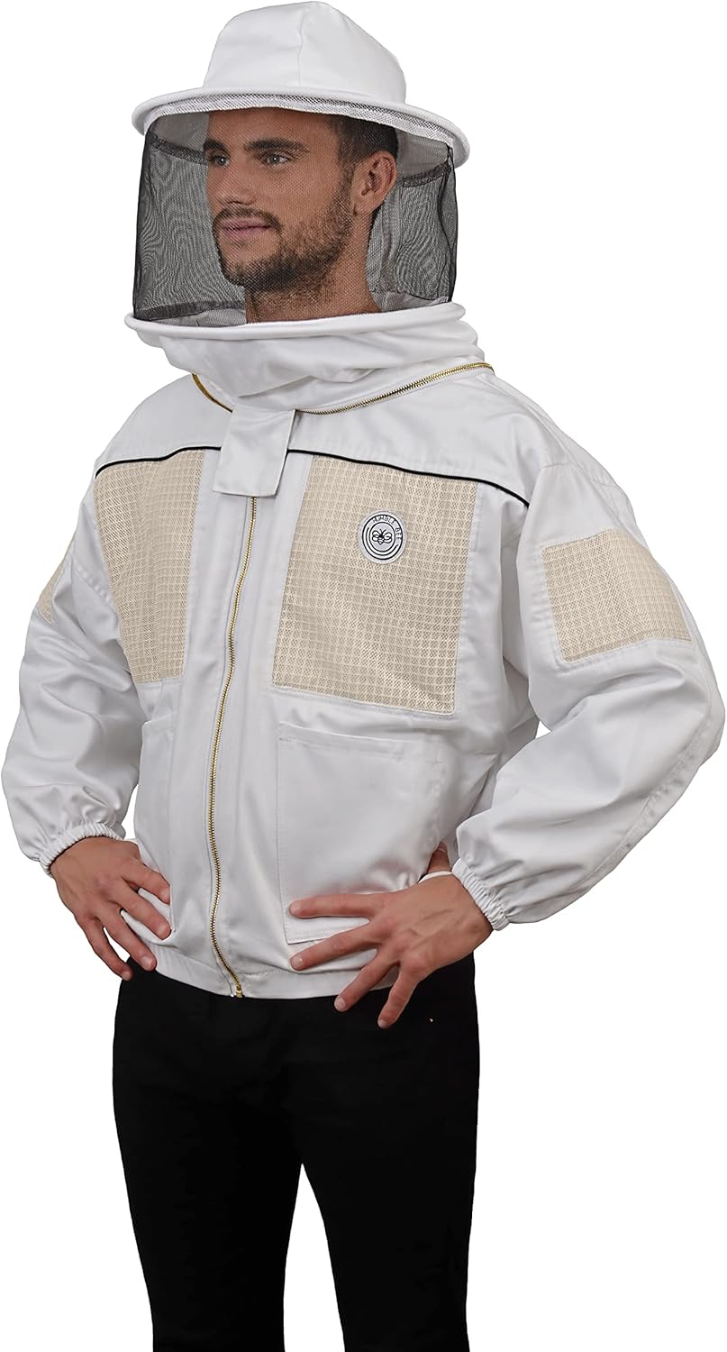 Humble Bee 330 Belüftete Imkerjacke mit Rundschleier