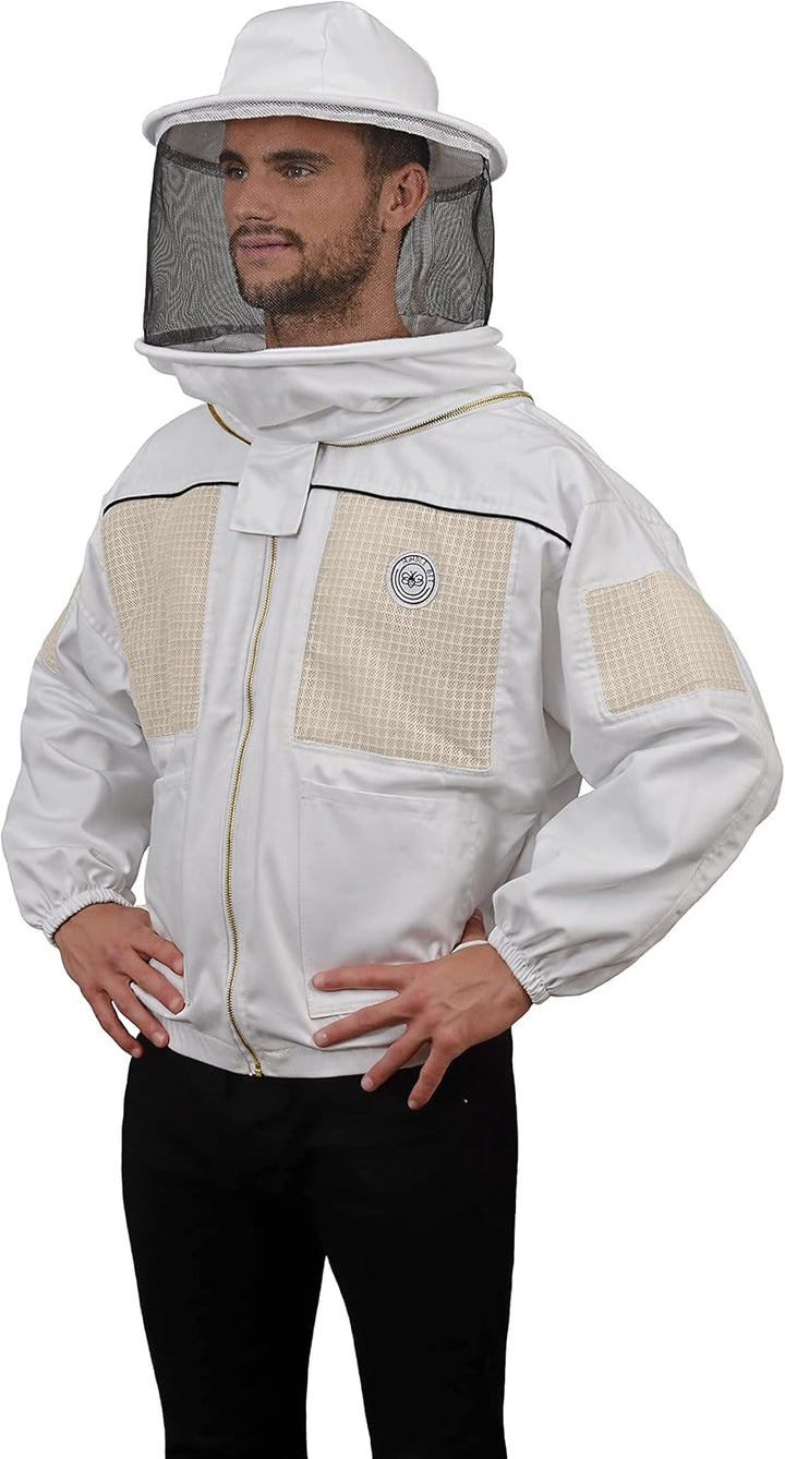 Humble Bee 330 Belüftete Imkerjacke mit Rundschleier