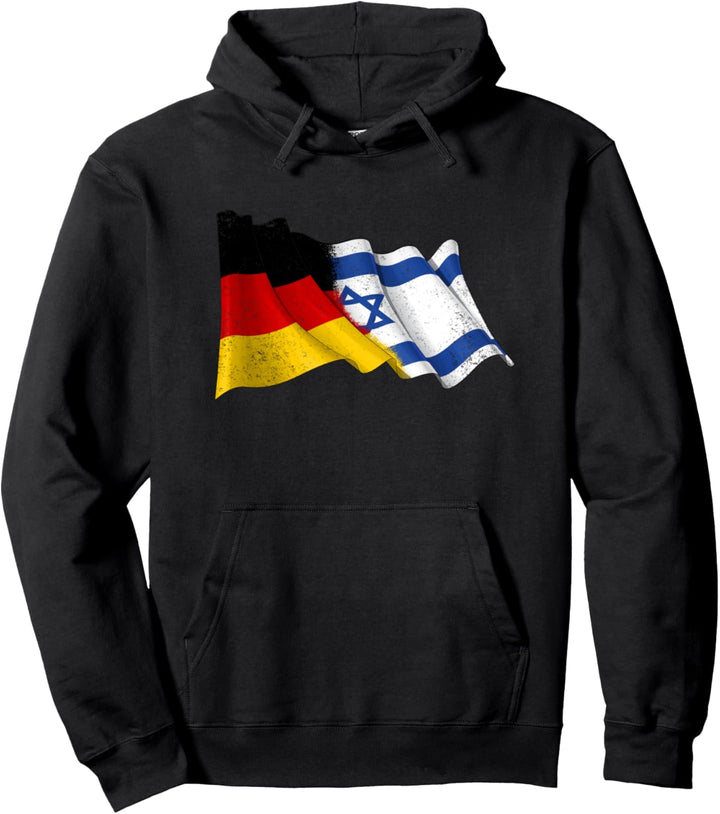 Germany Deutschland Israel Flag I stand With Israel Pullover Hoodie