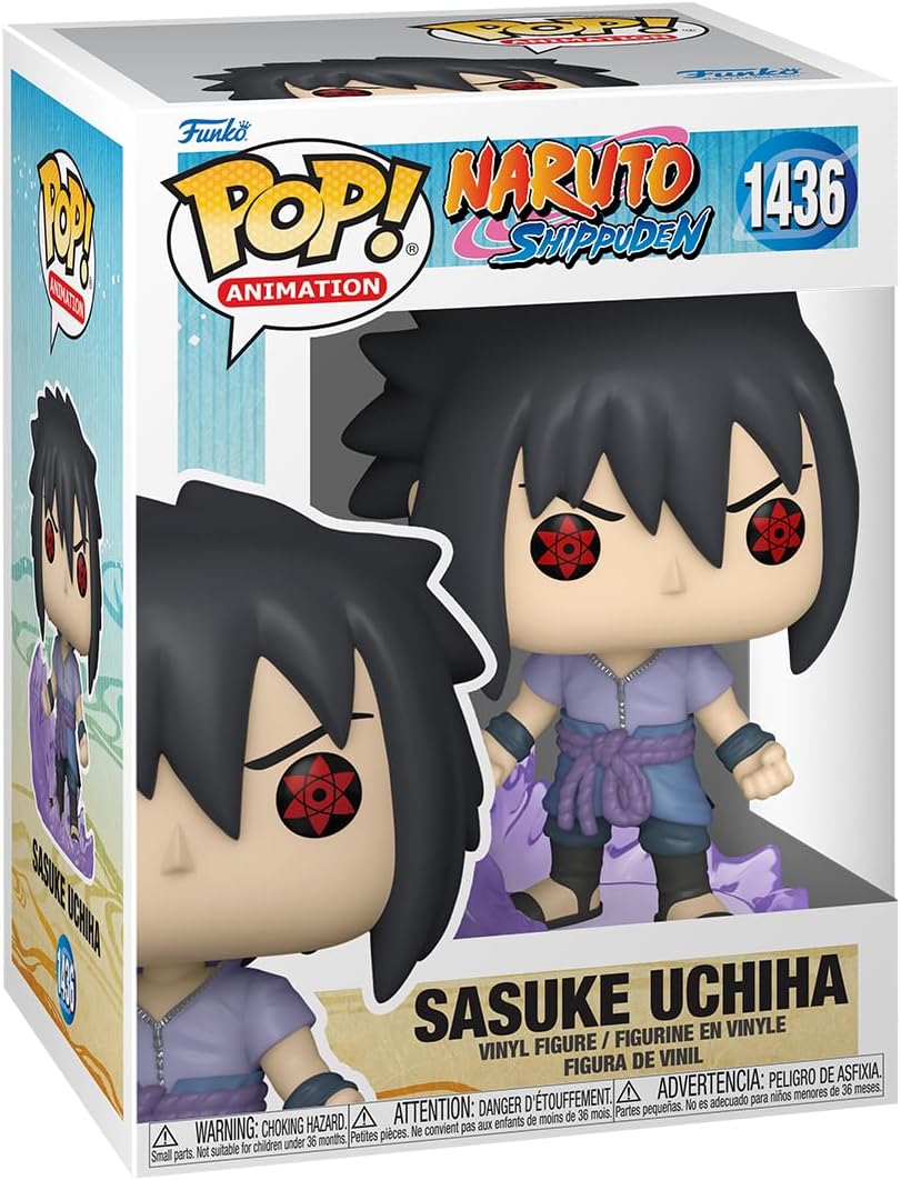 Funko Pop! Animation: Naruto - Sasuke Uchiha - (First Susano&