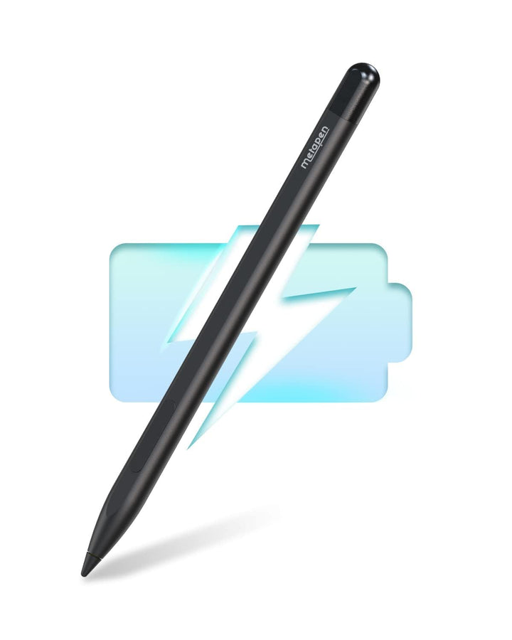 Metapen Stift M1 für Surface, 1024 Druckstufe, USB-C-Aufladung (300 Stunden Akkulaufzeit), Eingebaut