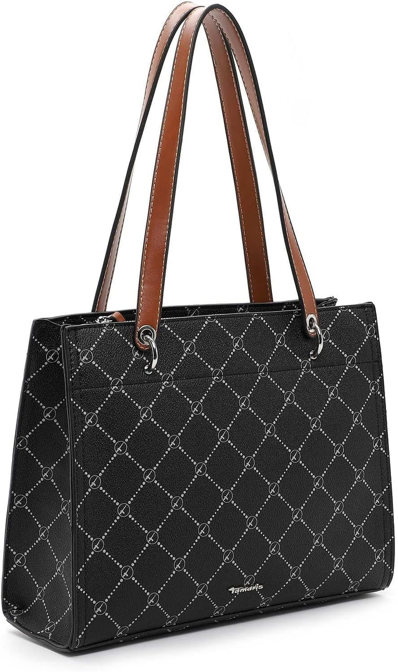 Tamaris Shopper TAS Anastasia Classic 31787 Damen Handtaschen Print Einheitsgrösse Black 100, Einhei