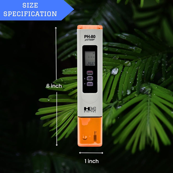 HM Digital PH-80 digitaler pH-Messer/Temperaturmesser