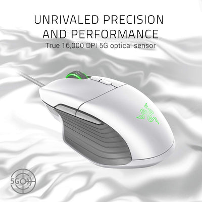 Razer Basilisk Mercury - 16.000 DPI optischer Sensor - Chroma RGB Beleuchtung - 8 programmierbare Ta