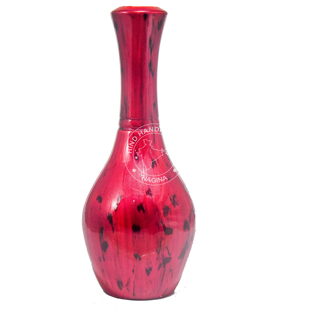Hind Handicrafts Dekorative handbemalte Mangoholzvase für Zuhause, Büro, Wohnzimmer, Esstisch, Mitte