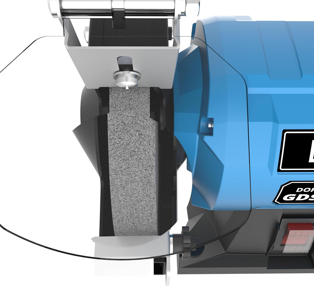 Güde Doppelschleifer GDS 150-15 (250 W, 2980 1/min Motordrehzahl, Grob- & Feinschleifscheibe 36|60 K