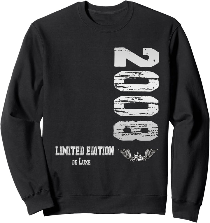 2008 Geburtsjahr, 2008 Limited Edition Geburtstag Sweatshirt