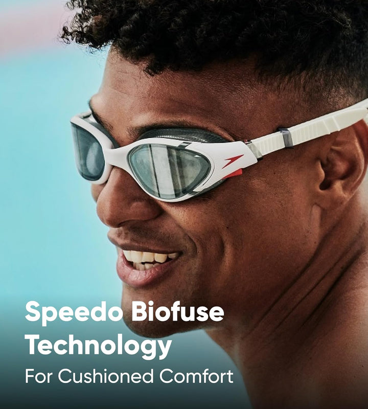 Speedo Unisex Biofuse 2.0 Schwimmbrille (1er Pack) Einheitsgrösse Harlequin Green/True Navy, Einheit