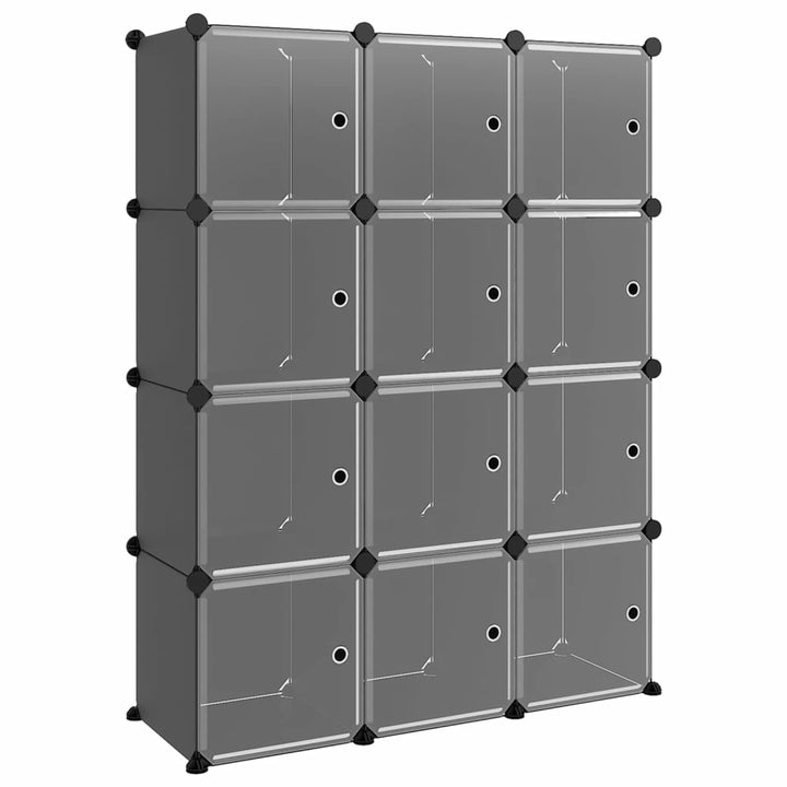 Tidyard Wandregal Schweberegal Würfelregal Wandregalen Bücherregal Regalsystem 94,5 x 31,5 x 124 cm