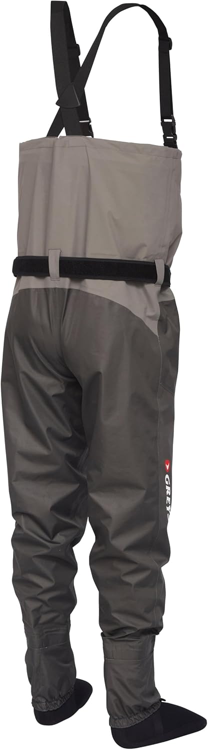 Greys Tital Wathose Mit Neoprenfüssen | Atmungsaktive Wasserdichte Fliegenfischer- & Jagdwathose | M