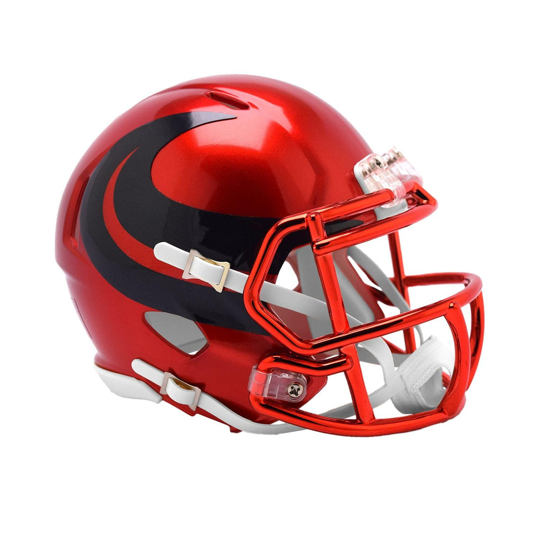 NFL Houston Texans rot Alternate Mini Helm Speed Footballhelm