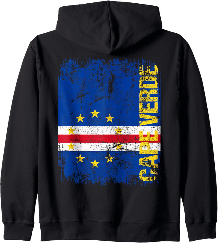 KAPVERDEN Flagge | Damen Herren Kinder KAPVERDEN Kapuzenjacke