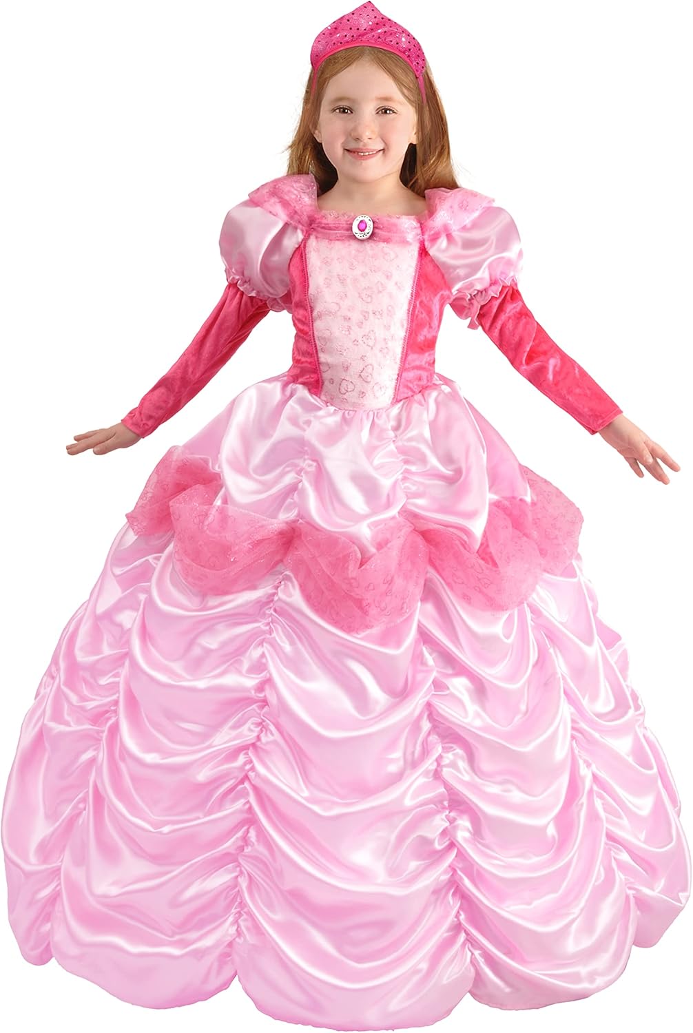 Ciao Prinzessin von Österreich Sissi Kostüm für Mädchen (Grösse 4-6 Jahre), Rosa