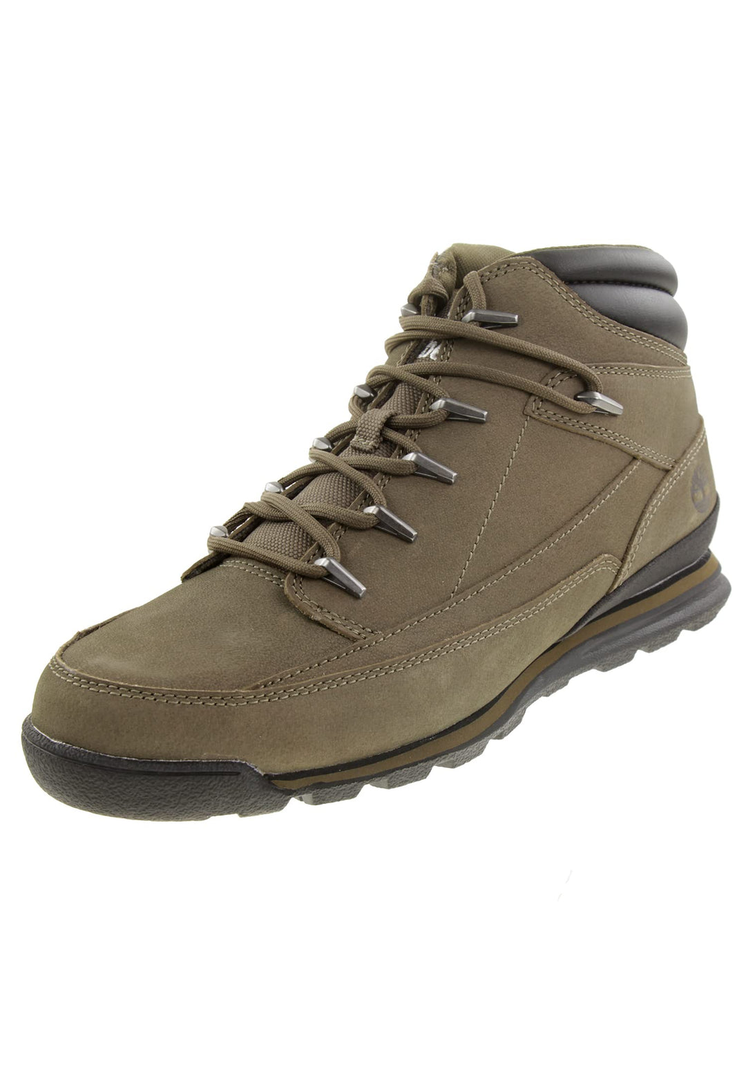 Timberland Euro Rock Mid Hiker Herren Boots Wanderschuhe TB 0A2H5A Braun 44.5 EU Olive Nubuck, 44.5