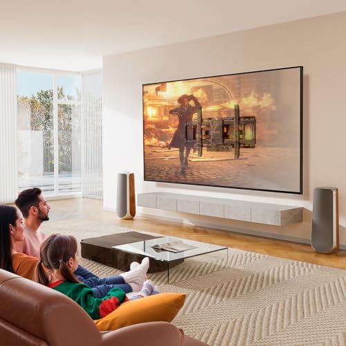 Perlegear TV Wandhalterung PGLF18 mit 822mm Langem Arm & PGLF11 TV Wandhalterung mit Steckdosenleist