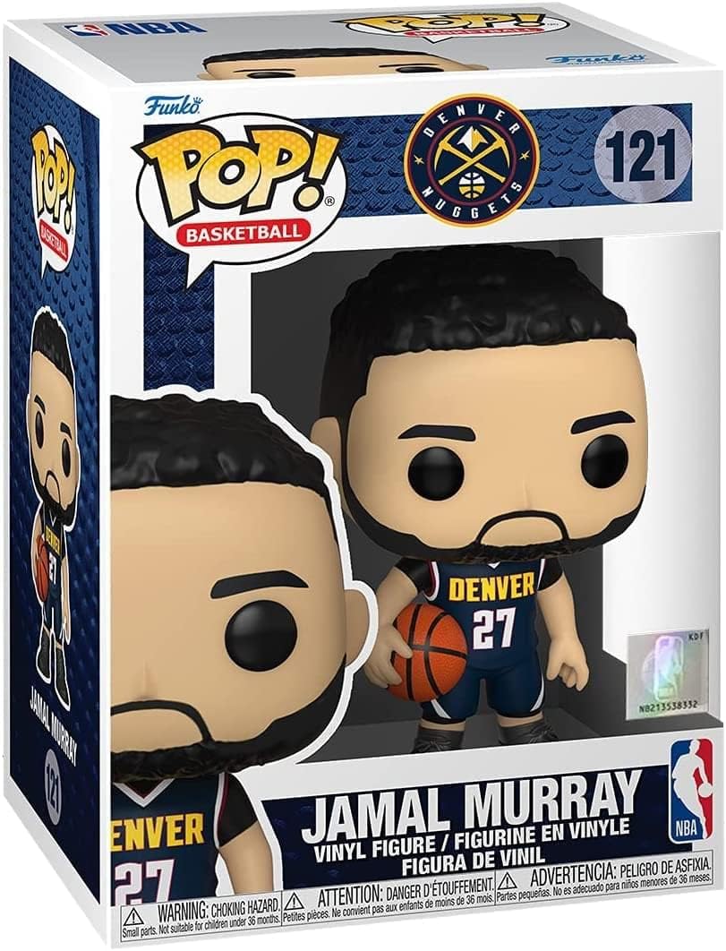Funko Pop! NBA: Nuggets - Jamal Murray - (Dark Blue Jersey) - Vinyl-Sammelfigur - Geschenkidee - Off