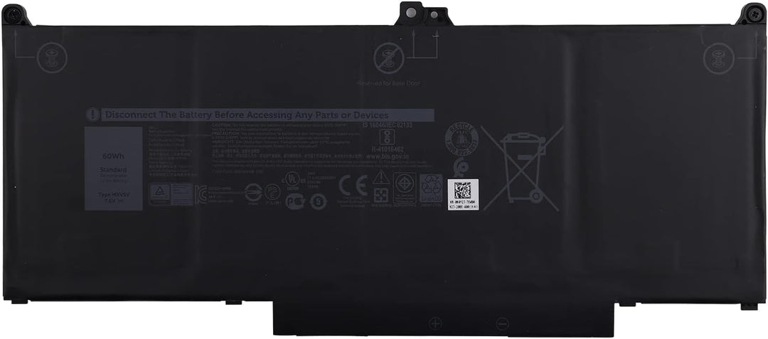 SwarKing Ersatz Akku Kompatibel mit MXV9V Dell Latitude 7300 7400 E7300 E7400 Series Notebook