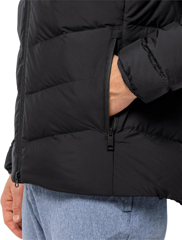 Jack Wolfskin Herren Colonius JKT M Daunenjacke M Schwarz, M Schwarz