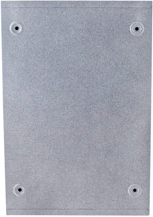 BITUXX® Kompakter Mini Briefkasten Wandbriefkasten Letterbox erweiterbar zur Briefkastenanlage (Anth