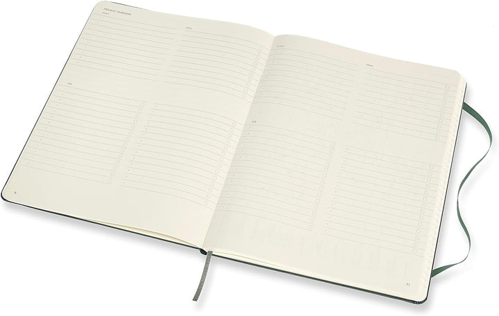 Moleskine Pro Notebook Professionelles Arbeitsnotizbuch (Hardcover mit Elastischem Verschluss, Extra