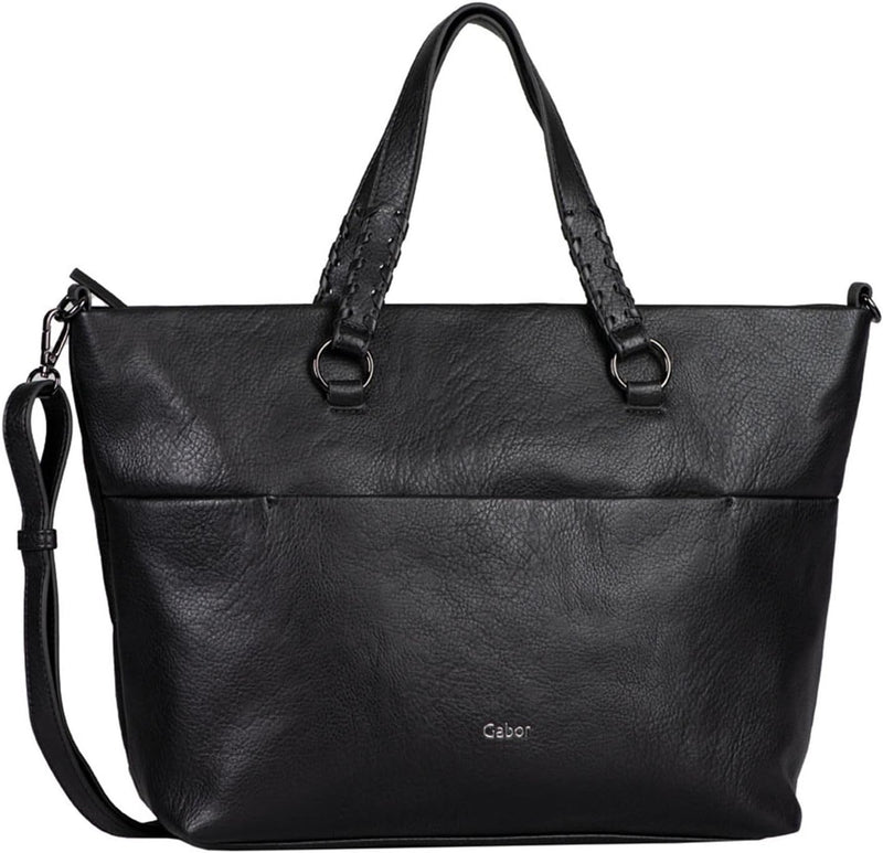 Gabor Damen Madlen Shopper 43 x 18 x 28 (LxBxH) Schwarz, 43 x 18 x 28 (LxBxH) Schwarz