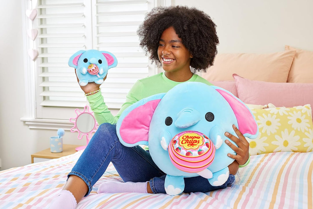 Snackles gross Susie, Faultier (Push Pop) ZURU, 35 cm grossen Plüschtier (Faultier), Faultier