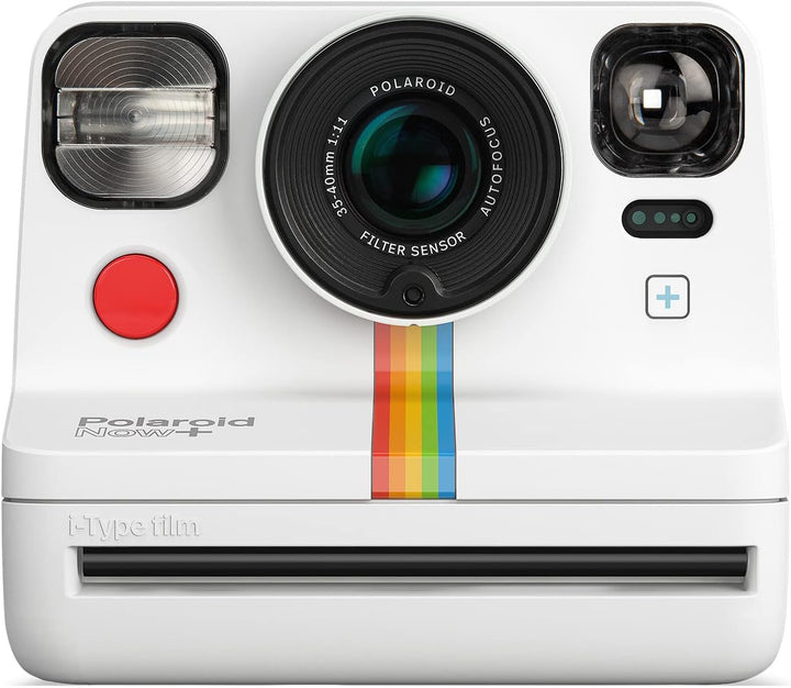 Polaroid Now+ Sofortbildkamera i-Type – Weiss, Keine Filme Schwarz Keine Filme Kamera Kamera, Schwar