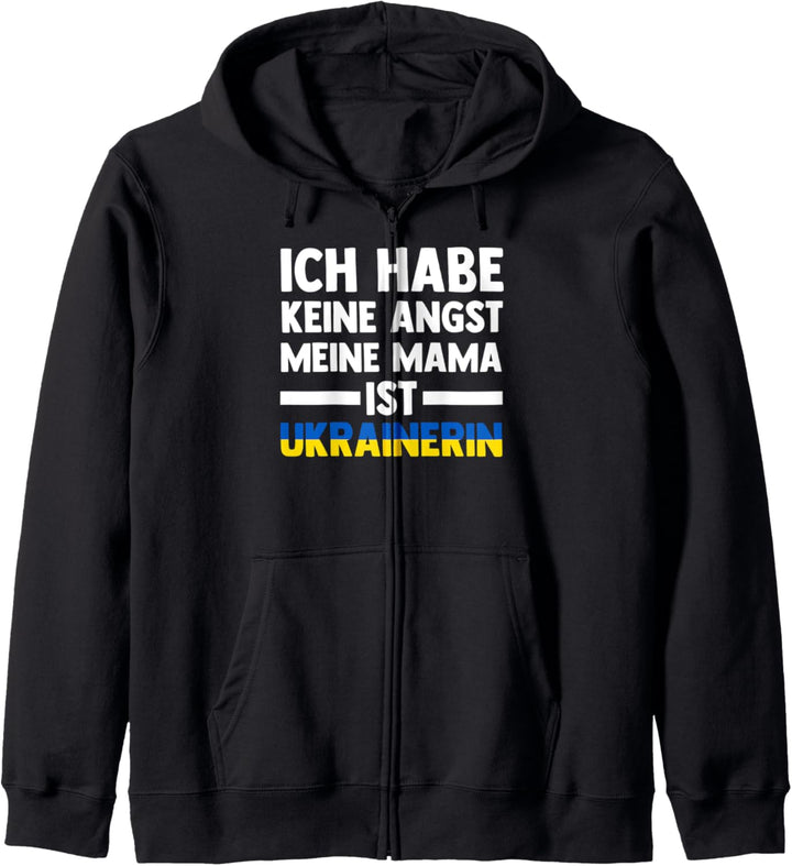 Ich habe keine Angst meine Mama ist Ukrainerin Kapuzenjacke