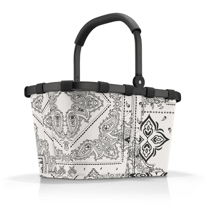 reisenthel carrybag frame bandana white Stabiler Einkaufskorb mit viel Stauraum und praktischer Inne